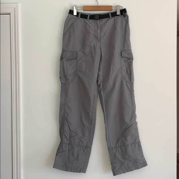 Mountain Equipment Co-op Pants - MEC R2K Hiking Pants with Belt, Grey Sz8